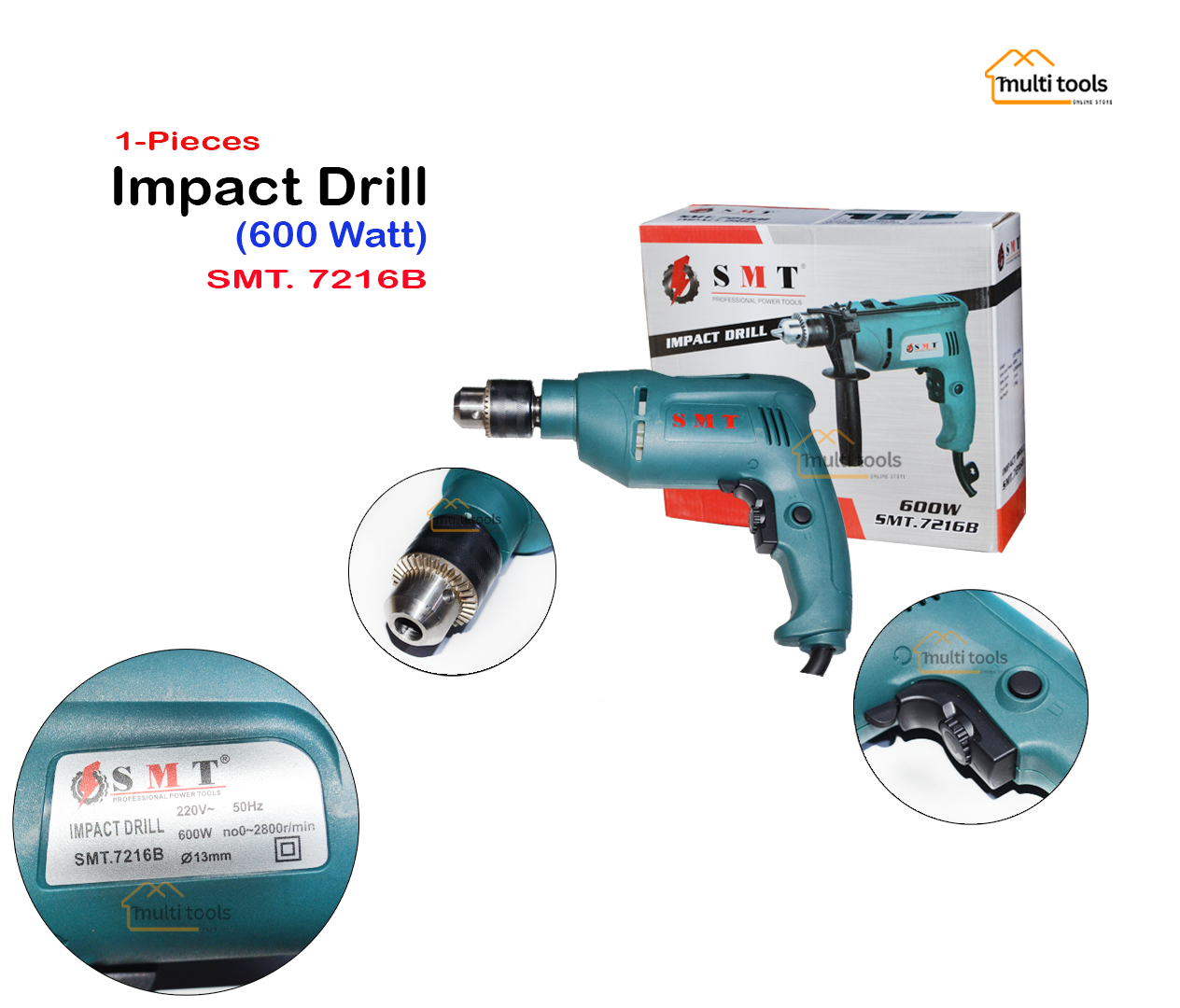 Impact Drill Professional Smt.7216B
